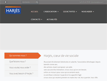 Tablet Screenshot of harjes.fr